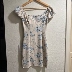 Floral Off-Shoulder Dress